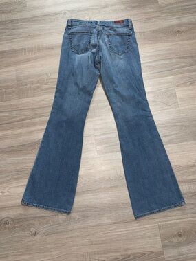 AG Adriano Goldschmied The Legend low rise flare jeans 27R medium wash Y2K